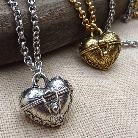 Myhwh 7 esteemed heavenly amulet heart locket